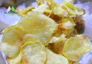 Chips all'idrolato di rosmarino